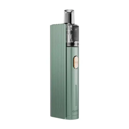 extreme close-up of a high-end vape device